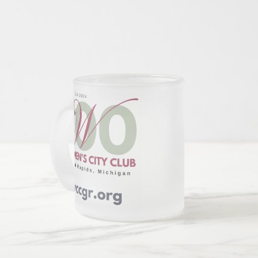 Mok van voorglas (Voorkant links)