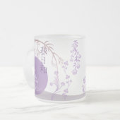 Mok van voorglas - Japanse lente (Voorkant links)