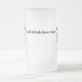 Mok van voorglas: koudst (Center)