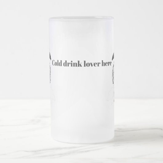 Mok van voorglas: koudst (Center)