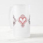 Mok van voorglas — Schoppen/harten/Clubs/diamanten (Voorkant links)