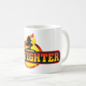 Mok van vrijwilligers voor brandbestrijding (Voorkant rechts)