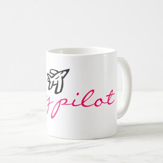 mok van vrouwelijke piloot (Voorkant rechts)