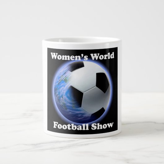 Mok van vrouwelijke Shows van het World Football S (Voorkant)