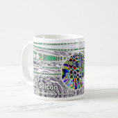 Mok van wafel, silicium (Voorkant links)