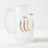 Mok van warm Vegan Chick Frosted Glass (Links)