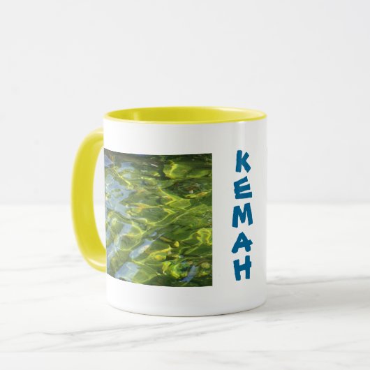 Mok van water - Gepersonaliseerd (Voorkant links)