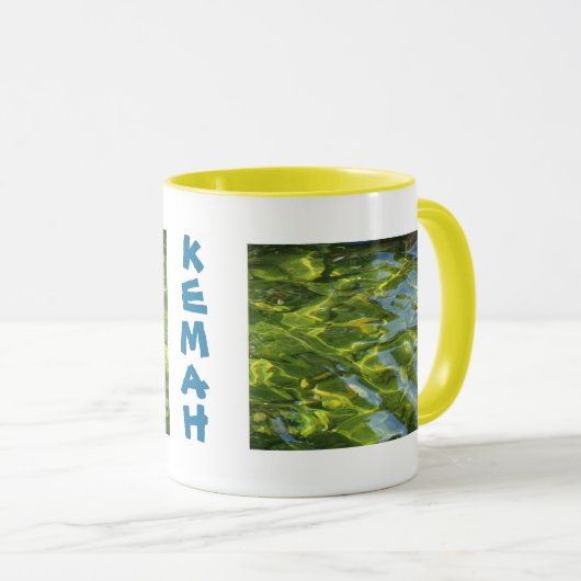 Mok van water - Gepersonaliseerd (Voorkant rechts)