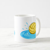 Mok van waterpolobalken (Voorkant rechts)