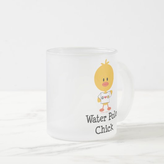 Mok van waterpolochekglas (Voorkant rechts)