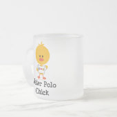 Mok van waterpolochekglas (Voorkant links)