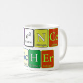 Mok van wetenschappelijk leraar koffie (Voorkant rechts)