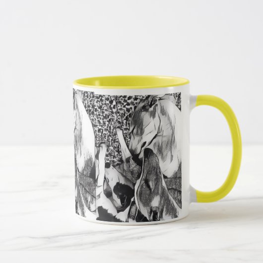 Mok van wieltjes (Rechts)