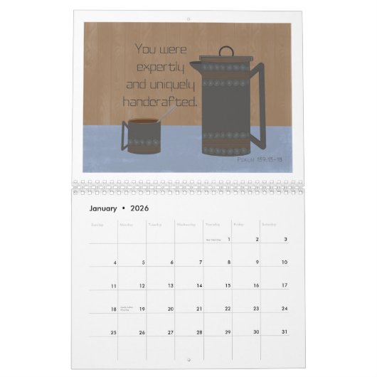 Mok van Wijsheid 2024 Maandkalender Kalender (Jan 2026)