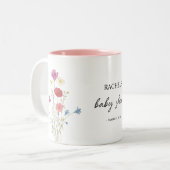 Mok van wilde Baby showers koffie (Voorkant links)