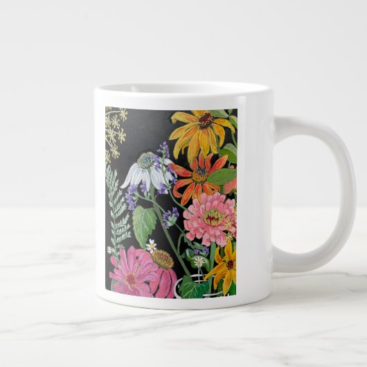 Mok van wilde bloemen (Rechts)