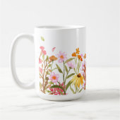 Mok van wilde bloemen koffie (Links)