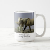 Mok van wilde paarden - Korona van het zand-wasbek