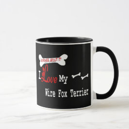 Mok van Wire Fox Terrier (I Love)