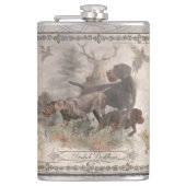 Mok van Wirehaire Pointer Coffee Heupfles (Voorkant)