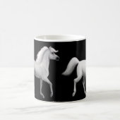 Mok van witte Arabische paarden (Center)