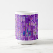 Mok van zacht Paarse stenen (Center)