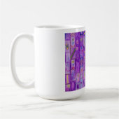 Mok van zacht Paarse stenen (Links)