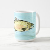 Mok van zalm, Mok van vis (Voorkant rechts)