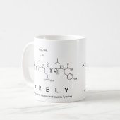 Mok van zelden peptide-naam (Voorkant links)