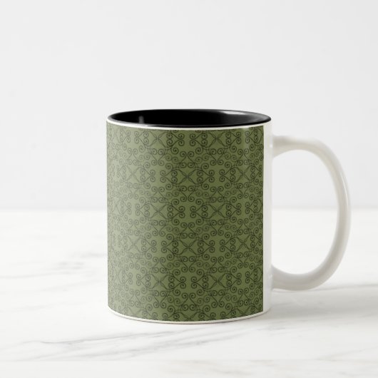 Mok van zoet en Dainty, Olive Green (Rechts)