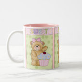 Mok van zoete cupcake (Links)