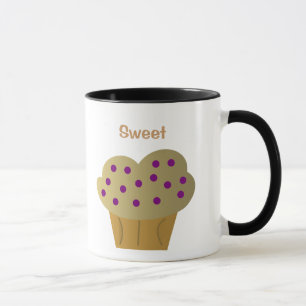 Mok van zoete muffin