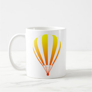 mok van zonnebrand-luchtballonkoffie