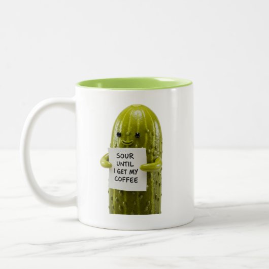 Mok van zure augurk (Links)