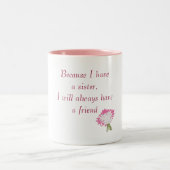 Mok van zus en vriend (Center)