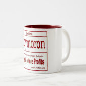 Mok van zuurmoron (Voorkant rechts)