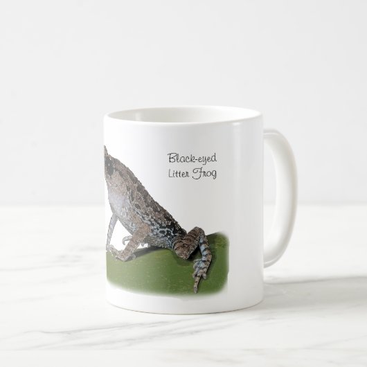 Mok van zwarte kieuwstkikker (Voorkant rechts)