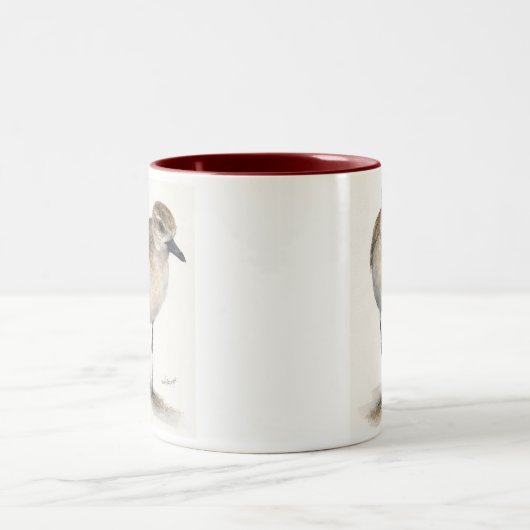 Mok van zwarte pionnen klaverkoffie (Center)