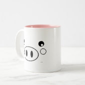 Mok varkensgezicht (Voorkant links)