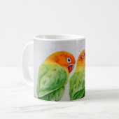 Mok vedervogels (Voorkant links)