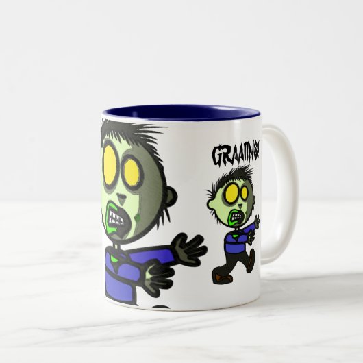 Mok Vegan Zombie (Voorkant rechts)