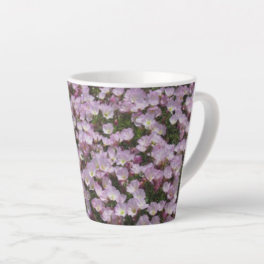 Mok - Veld met roze bloemen (Rechterhoek)