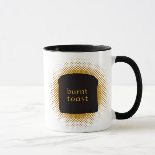 Mok verbrand gistmateriaal