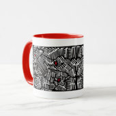 Mok verloren liefdeskoffie (Voorkant links)