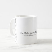 mok "Vier en twintig zwarte vogels" (Voorkant links)