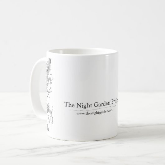 mok "Vier en twintig zwarte vogels" (Voorkant links)