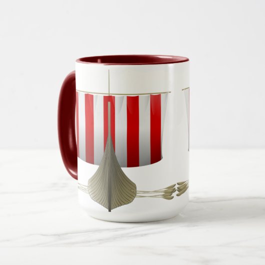 Mok - Viking Ship (Voorkant links)