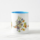Mok Vintage Bloemboeket Hoefijzer (Midden)
