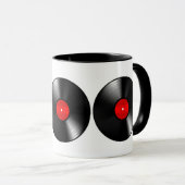  Mok vinylrecord koffie (Voorkant rechts)