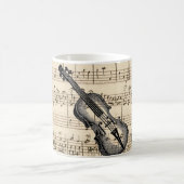 Mok Violin en vel muziek (Center)